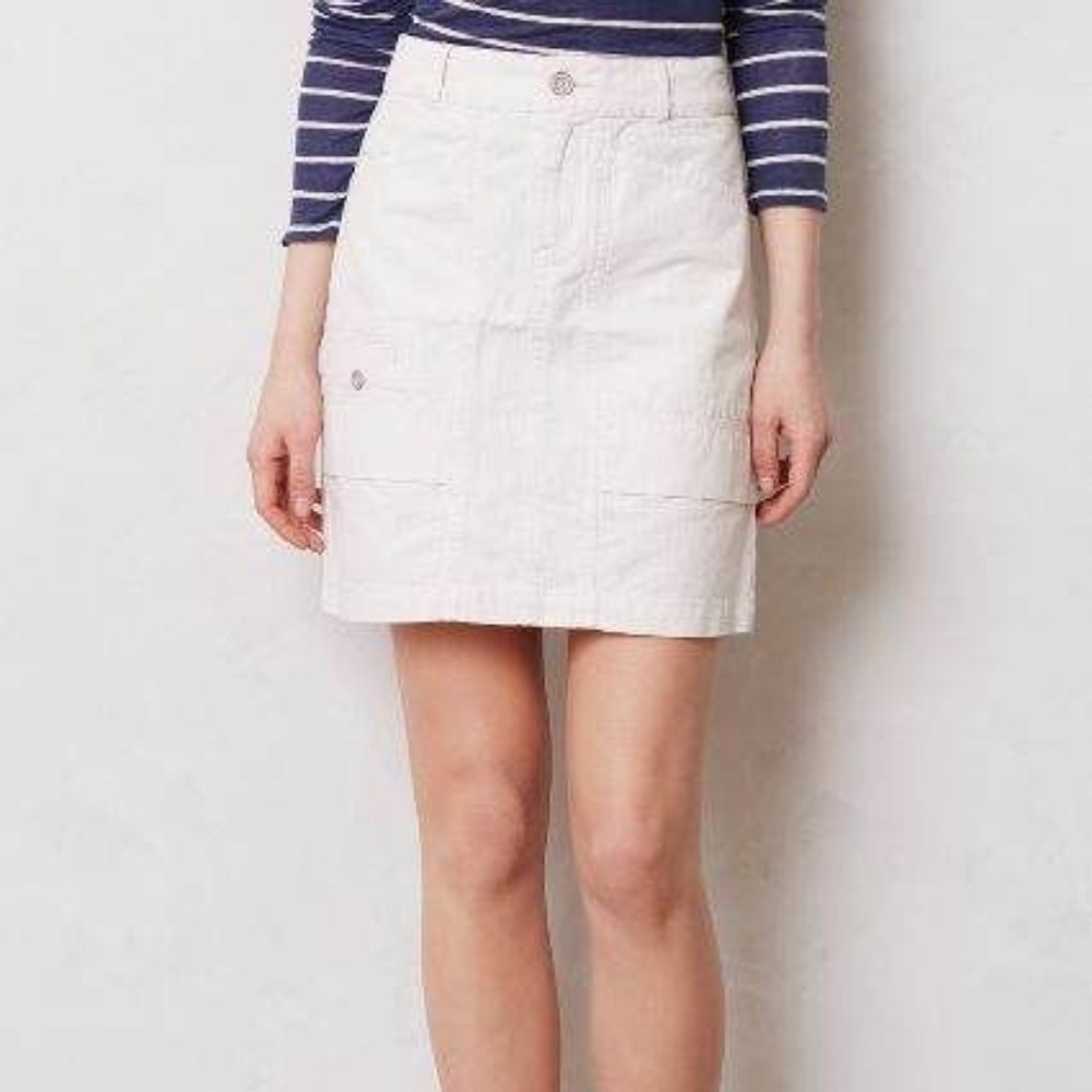 Anthropologie Hei Hei Tan Bicoastal Cargo Skirt